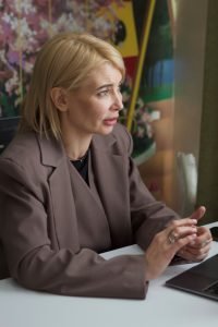 Kateryna Strelchenko, mokyklos „Gravitacija“ direktorė.